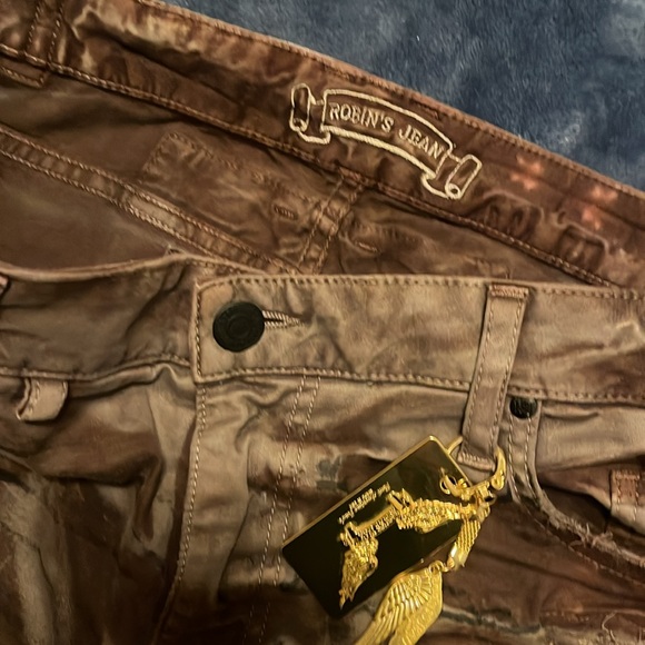 Brown pair Robin Jeans worn once still look brand new - Picture 3 of 5